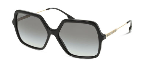 Burberry Women Sunglasses Black W/ Grey Gradient Square BE4324F-30018G